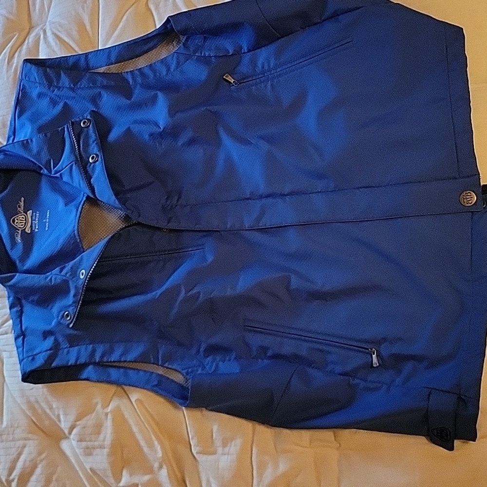 Brooks Brothers Polyester Rain Vest Nwot
